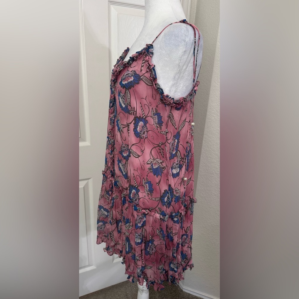Cleobella Lotus Print Bella Mini Dress Size S - Picture 7 of 14
